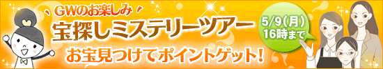 宝探しミステリーツアー