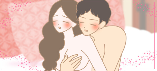 彼と一緒にイクための感度磨き カップルイラスト