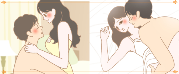 カップルイラスト