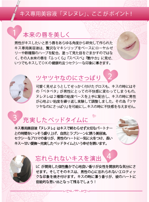 ヌレヌレのポイントについて