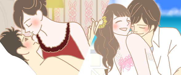 カップルイラスト