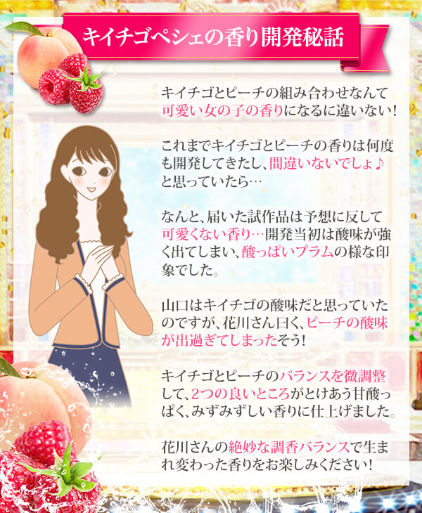 キイチゴペシェの香り