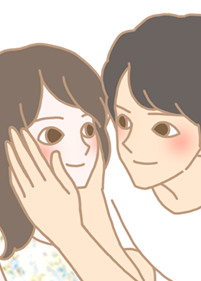 30代カラダ ヒゲが生えた! イラスト