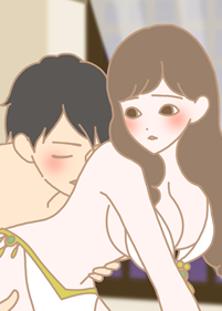 30代セックス 濡れにくい イラスト