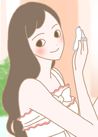 20代カラダ 色気あふれるメイクとは? イラスト