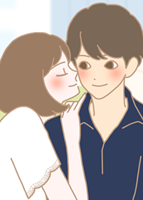 20代恋愛 仕事が忙しい彼氏 イラスト