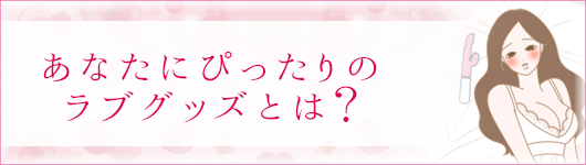 ぴったりのラブグッズ
