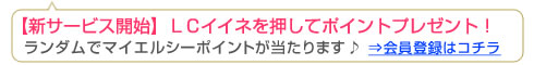 ポイントプレゼント