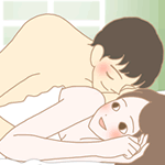 彼が身体中やさしくキスしてくれたんです…