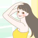 お風呂でのケアの感想クチコミ／イラスト4