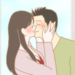 彼が髪が良い匂いがする～と