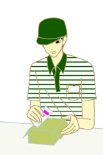 配送スタッフ