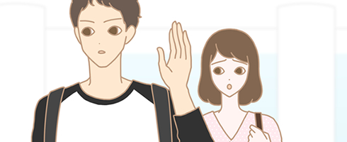 彼と会う頻度について悩む女性のイラスト