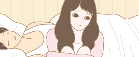 彼と会う頻度について不満のある女性のイラスト