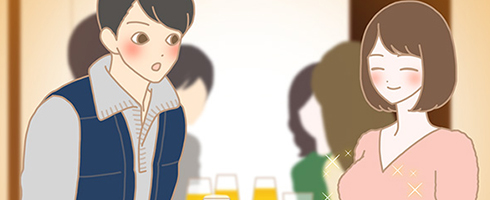 デートを楽しむ女性