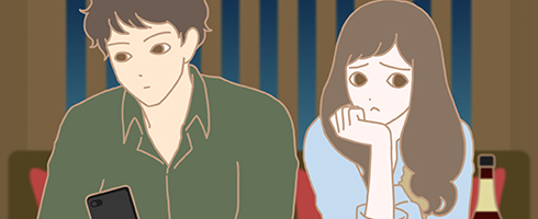 男女のイラスト