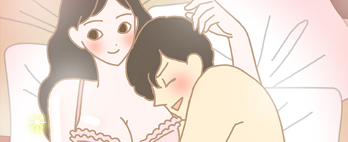 モテる体型のイラスト