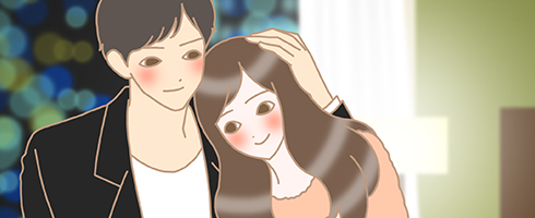 清潔感のある髪の女性