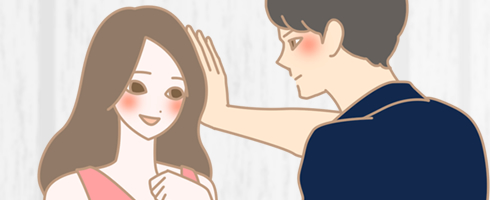 好きな人が常にいる女性のイラスト