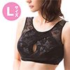 ドレスアップ寝ながら美メイクレースブラ（Ｌ）