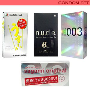 【SET】人気のうすうすコンドームセット(NEW)