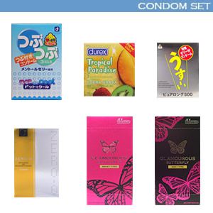 【SET】 ≪ＮＥＷ≫いろいろミニコンドームセット