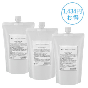 【SET】LCジャムウ・スカルプ600ml(詰め替え用)×3個セット