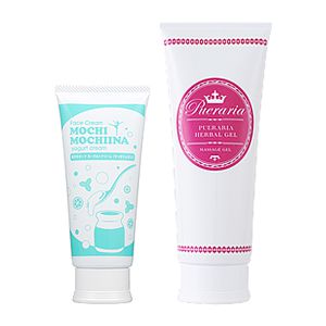 【SET】モチモチーナヨーグルトクリーム レモン&プエラリアジェル