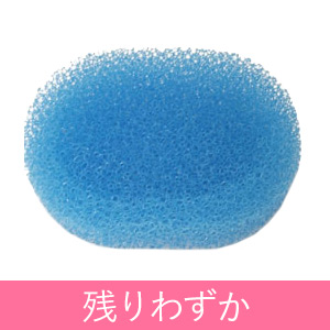 スポンジ石けん置き(皿付き)(ブルー)