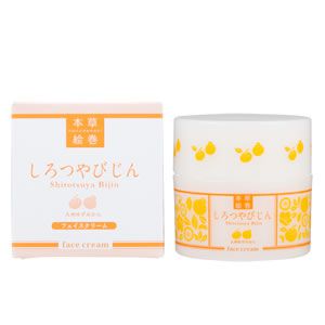 本草絵巻 しろつやびじん フェイスクリーム 九州ゆずみかん