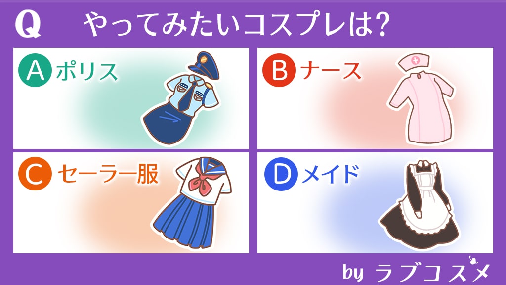 やってみたいコスプレは?