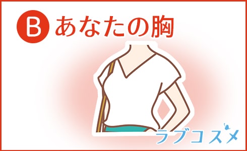 B:あなたの胸