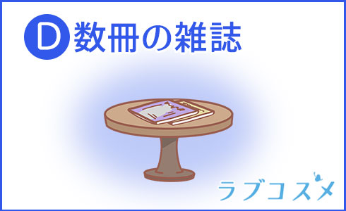 数冊の雑誌