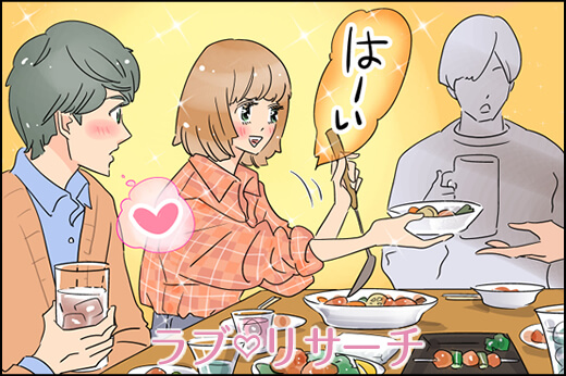 モテ子の女性
