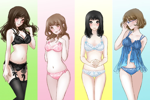【ニュース】彼が好きな下着の色は？好みでわかる性格診断