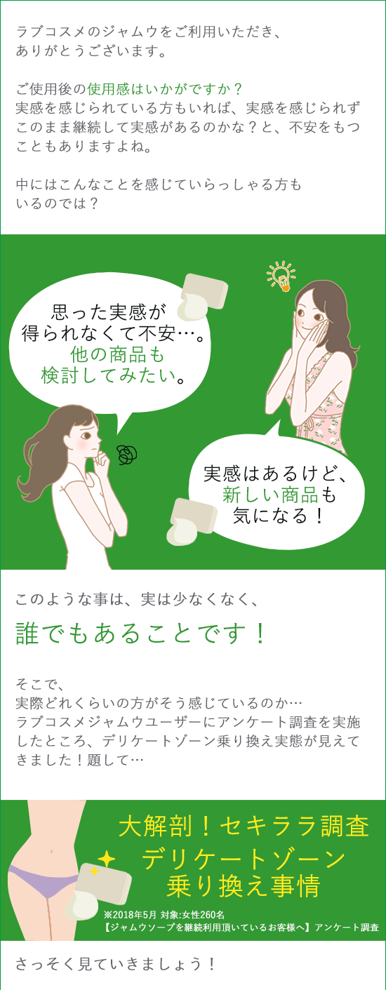 ジャムウ乗り換え事情