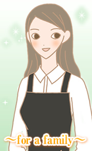 家族でLC/藤島イラスト