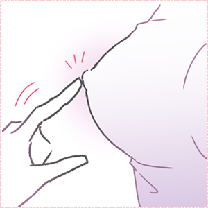 ひとりエッチで気持ちいいバストの触り方1