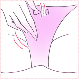 ひとりエッチで気持ちいいクリトリスの触り方1