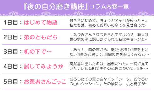 自分磨き|コラム内容