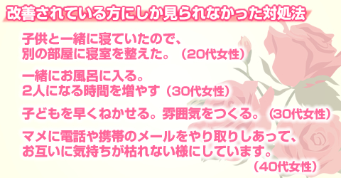 隠れセックスレス/改善方法