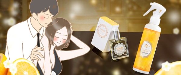 ナデテ サラサラヘアミスト ピュアテンシ オレンジムスクと リビドー オレンジムスク