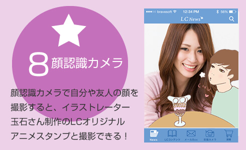 顔認識カメラ