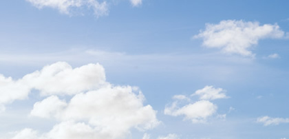 白い雲