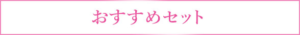 おすすめセット