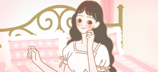 健やかな女性イラスト