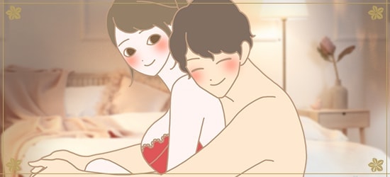 おうちでジャムウエステ 部屋で楽しむカップルのイラスト