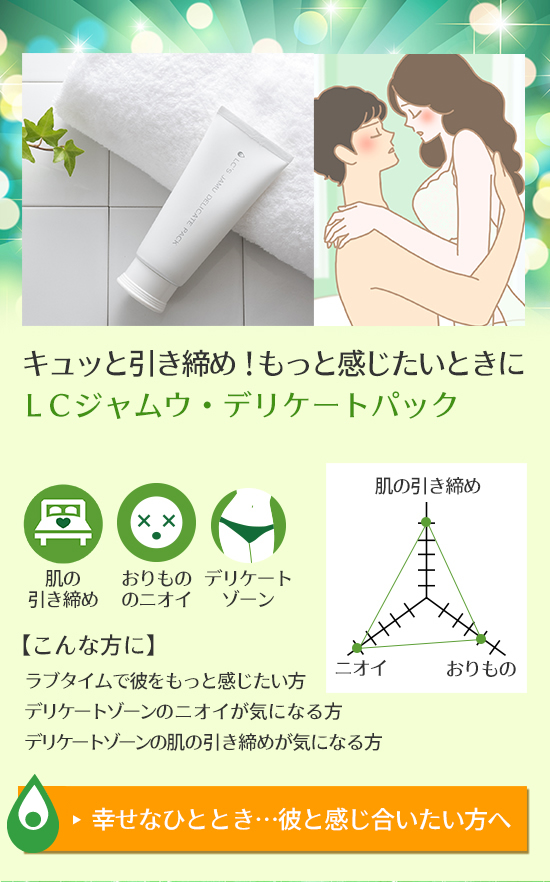 LCジャムウフェス ニオイケアエリア ジャムウデリケートパック
