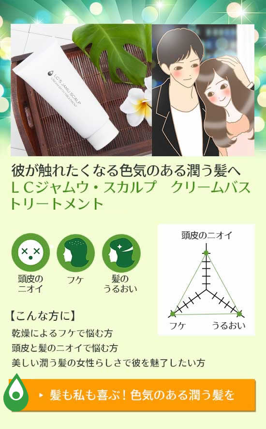 LCジャムウフェス ニオイケアエリア ジャムウスカルプクリームバストリートメント