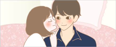 キスあて